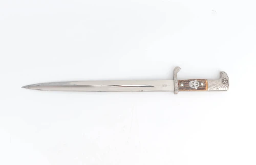 Excellent, Unit Marked WKC Police Dress Bayonet - Matching Scabbard and Frog - photo 2 of 10