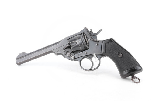 Commercial Webley Mark VI revolver - left side