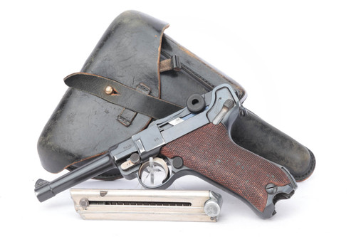 Rare, Weimar-Era, 1920/1920 DWM Double Date Police Luger Rig - photo 1 of 25