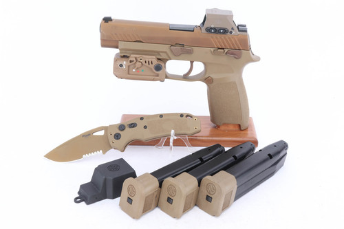 Sig Sauer M17 Commemorative w/ Romeo 17 Sight & LMD PAiL Module - photo 1 of 19