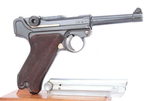 SOLD - Super Rare, 1935 "G Date" Mauser Luger - Police Divert w/ Matching Mag