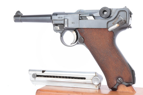 SOLD - Super Rare, 1935 "G Date" Mauser Luger - Police Divert w/ Matching Mag