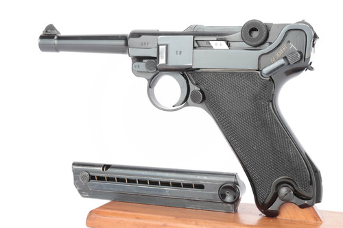 Excellent 1940 Nazi Mauser Luger - "Black Widow" Style