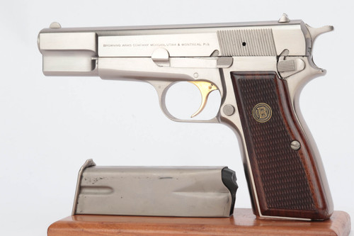 Mint, Satin Nickel FN Browning Hi Power - photo 1 of 12