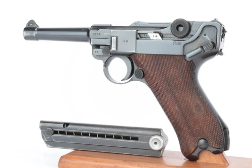 Rare 41/42 Nazi Mauser Luger Rig - Matching Magazine - photo 2 of 29