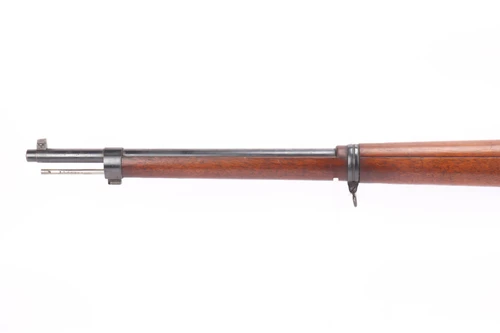 Spanish Loewe Model 1893 Mauser rifle, Independence Seaport Museum - right side full view