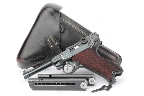 1940 Mauser Luger Rig - Two Matching Magazines - photo 1 of 26