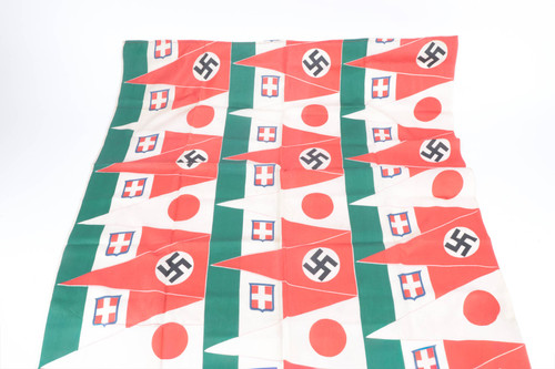 SOLD - Silk Axis Powers Propaganda Banner