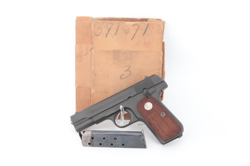 Mint Colt M1903 Pocket Hammerless - US Property w/ Box