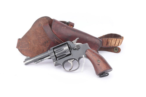 US Navy Smith & Wesson Victory revolver rig - with holster
