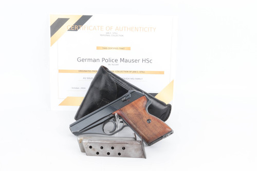Excellent, High Polish, Police Eagle/L Mauser HSC Rig - Jan Still Collection