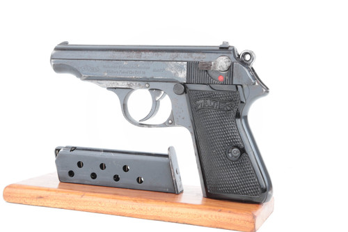 NSKK Walther PP pistol - left side with magazine
