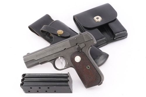US Property Colt M1903 Pocket Hammerless rig, Brig. Gen. Francis E. Howard - with holster, belt and magazines