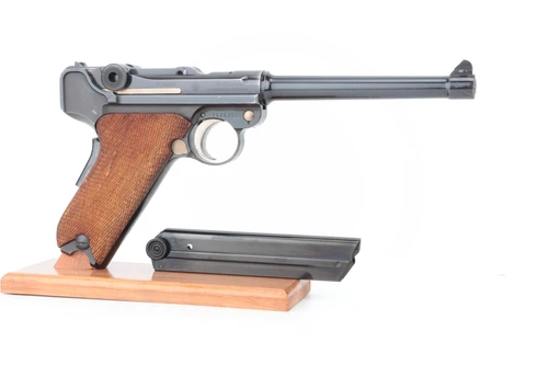 Mauser / Interarms M1906 American Eagle 5 inch Luger - right side with magazine