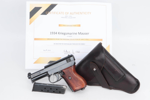 Scarce, 2nd Variation Kriegsmarine Mauser Model 1934 Rig - Jan Still Collection