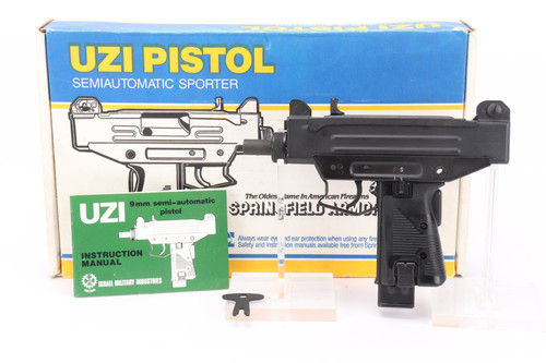 Ultra-Rare Springfield Armory Imported IMI Uzi Pistol - 1 of 250 - photo 1 of 15