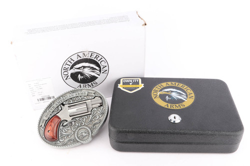 ANIB North American Arms Belt Buckle Mini Revolver - .22 Mag