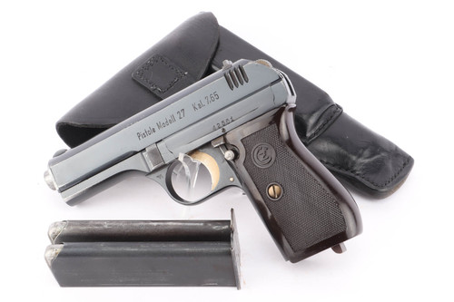Scarce, High Polish Police Eagle/K CZ Model 27 Rig