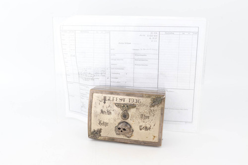 SOLD - Very Rare 1936 German Cigarette Box
