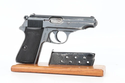 RFV marked Walther PP pistol - right side with magazine