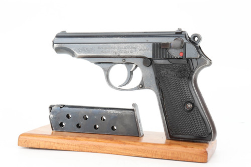 RFV marked Walther PP pistol - left side with magazine