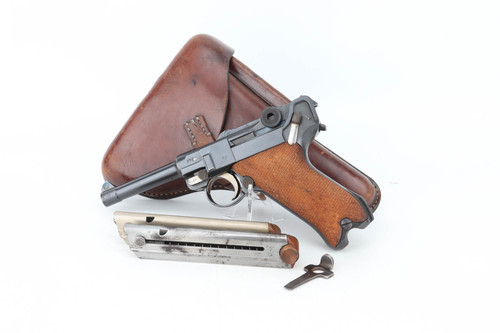Minty 1918 DWM Luger Rig - Matching Magazine - photo 1 of 22