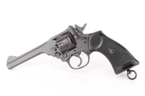 SOLD - Minty WW2 British Webley Mk IV Revolver Rig