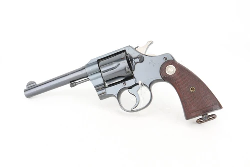 SOLD - WW2 British Contract Colt Official Police .38-200 Revolver Rig