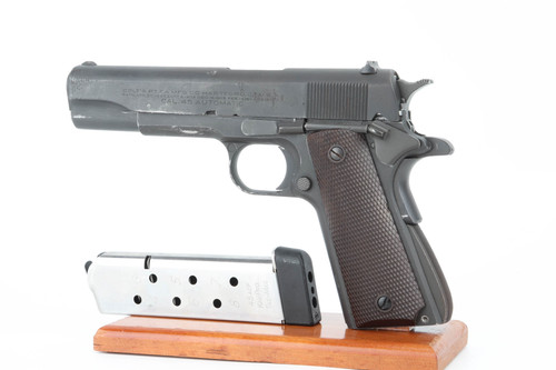 Pre-war Colt Government Model Brazilian contract 1911 (Exercito Brasileiro) - left side with magazine