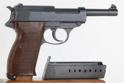SOLD - Minty 1943 Spreewerk P.38 - Cracked Grips