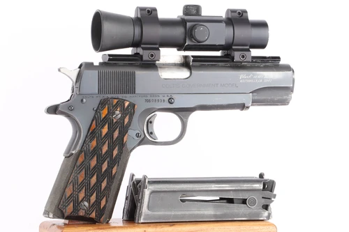 SOLD - Colt Government Model Mk IV Series 70, Clark Custom - .38 Special Wadcutter