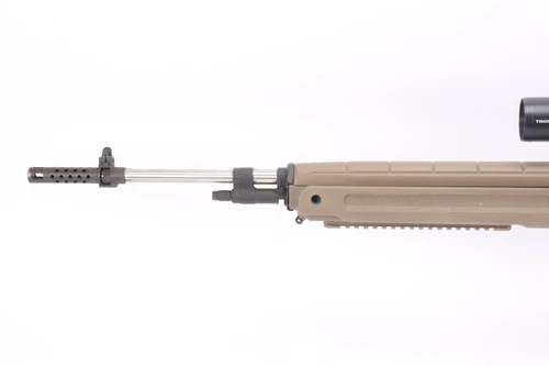 Springfield Armory M1A Loaded 6.5 Creedmoor rifle with scope - right side full view