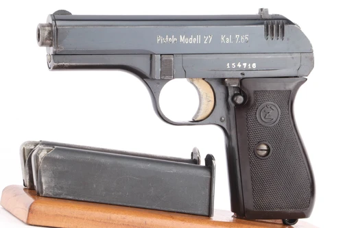 Rare, Excellent CZ Model 27 "Böhmische" Rig - German Police Issue