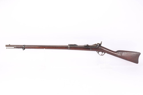 1890 Springfield Model 1884 Trapdoor rifle - left side full view