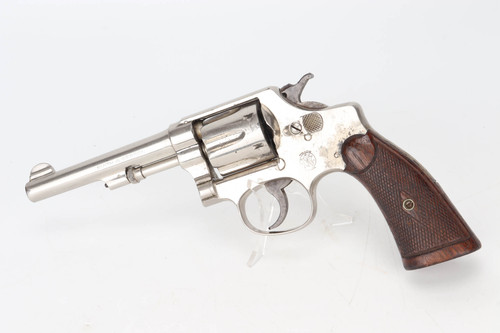 Factory-Nickeled S&W Model 1903 2nd Change Revolver - .32 Long