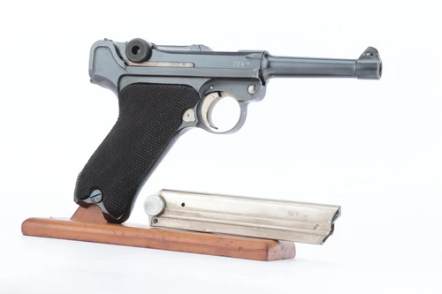Rare 1925-Dated Simson Luger - Matching Magazine
