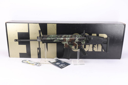 ANIB FN SCAR 16S - Woodland Camo - complete set with box, rifle and magazine