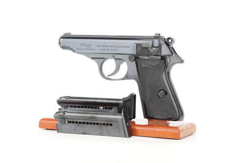 1973 Walther PP .22 LR - left side with magazines