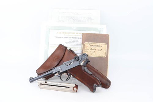 Swiss Waffenfabrik Bern 1906/24 Luger Rig - w/ Provenance