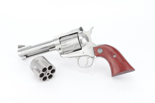 SOLD - Excellent Stainless Ruger New Model Blackhawk Revolver - .45