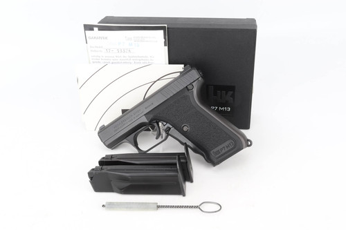 Near Mint Hecker & Koch P7 M13 - Matching Box, Test Target