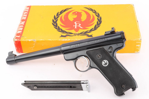 SOLD - Mint, Boxed 1965 Ruger Mark I Target - .22 LR