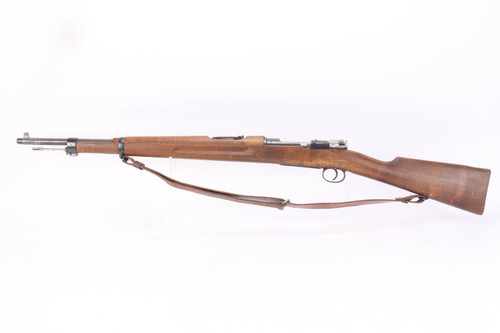 1943 Swedish Husqvarna M38 Short Rifle - full left side with sling