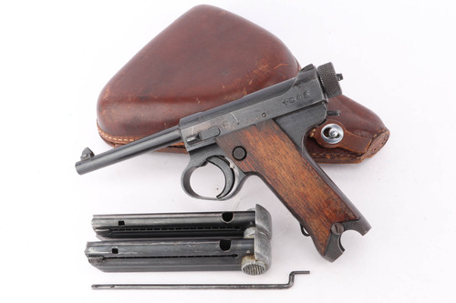 SOLD - Minty, End-of-War Nambu Type 14 Rig - Matching Magazine