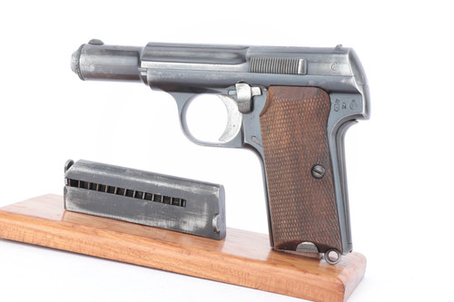1943 Astra Model 300 9mm Kurz - left side with magazine