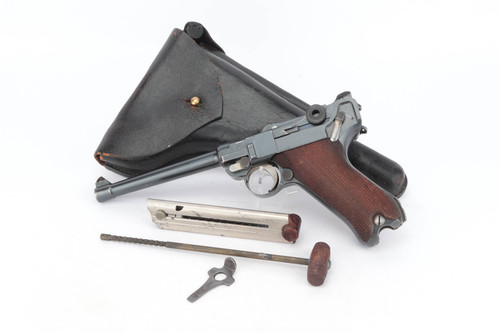 Rare DWM 1908 Navy Luger Rig - photo 1 of 19