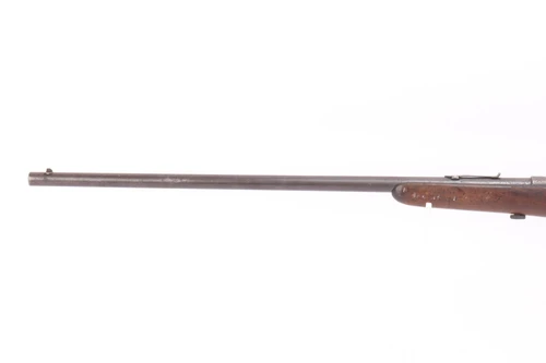 Mossberg Model B Single Shot .22 - barrel and forend left side
