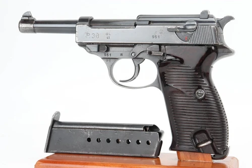 Very Early, First Variation AC 41 Walther P.38 Rig - Matching Magazine