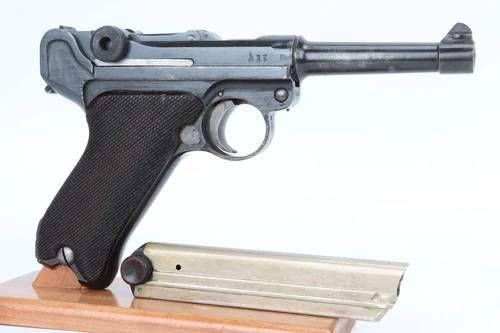 SOLD - 1918 Erfurt Luger - Matching Magazine