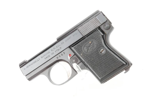 1964 Bernardelli Baby Vest Pocket Pistol Rig - left side